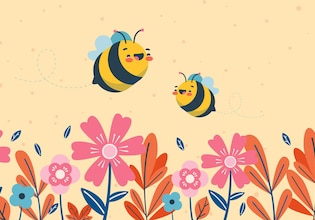 bee illustrations
