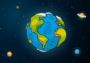Earth illustrations