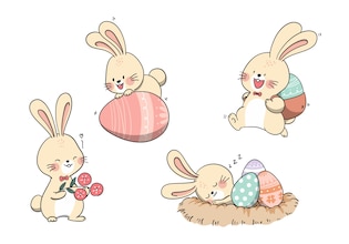 bunny clip arts