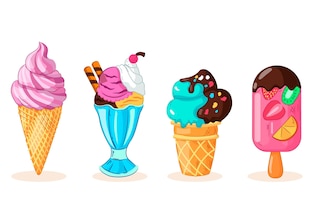 Ice cream clip arts