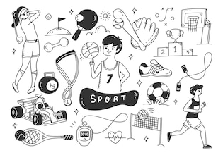 Sports drawings