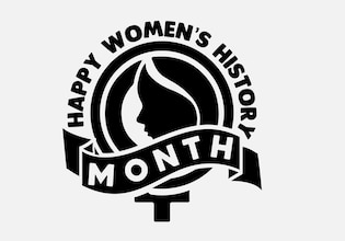 Women's History Month symbols